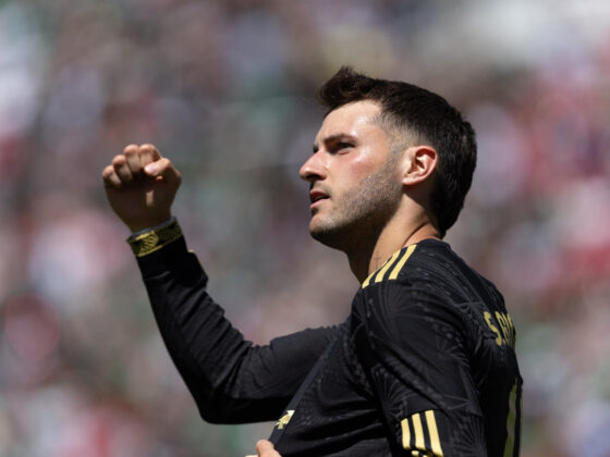 Santiago Giménez de México celebra un gol. Imagen de archivo. EFE/ Carlos Ramírez