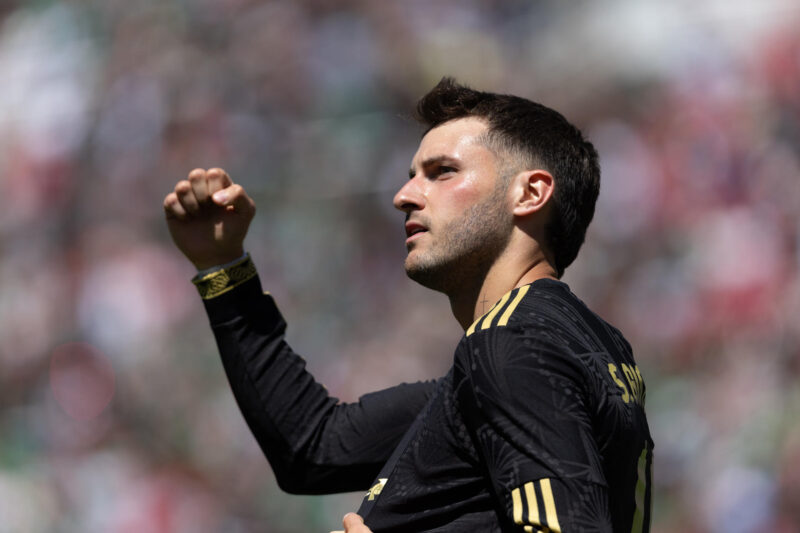 Santiago Giménez de México celebra un gol. Imagen de archivo. EFE/ Carlos Ramírez