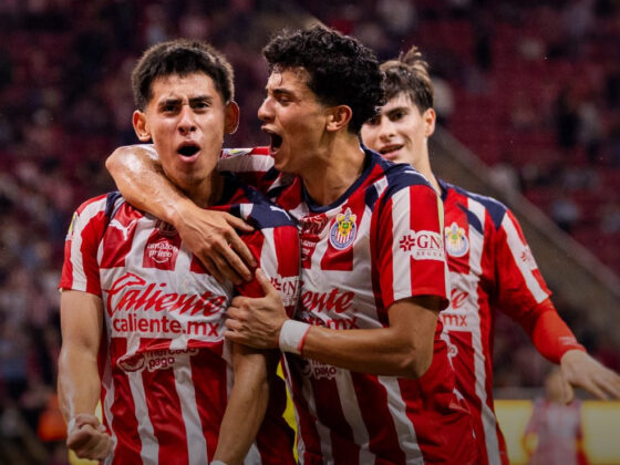 Victoria de Chivas contra Necaxa. / X: @Chivas