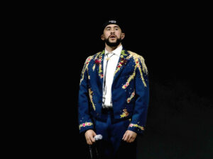 Fotografía de archivo del cantante Bad Bunny durante. EFE/Enid M. Salgado Mercado