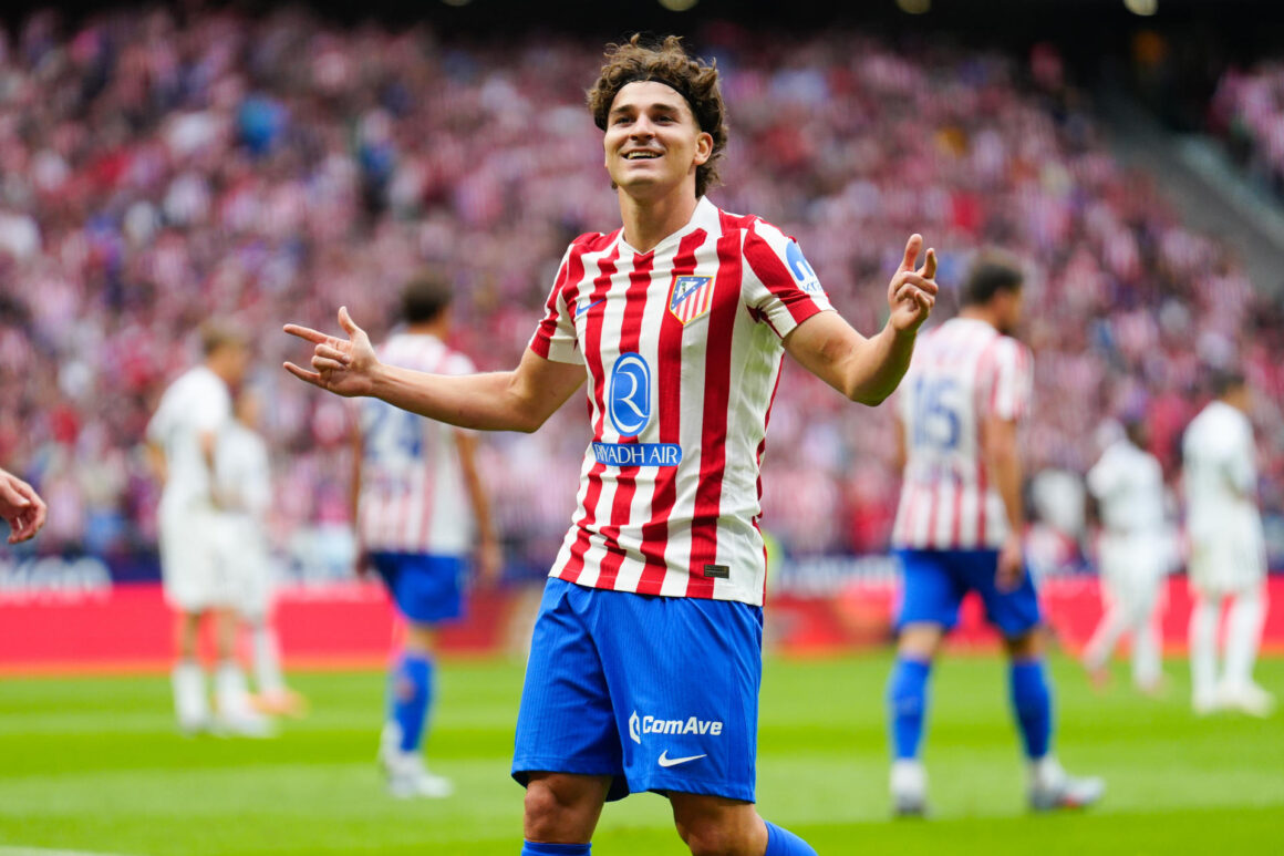 Julián Álvarez, delantero del Atlético de Madrid