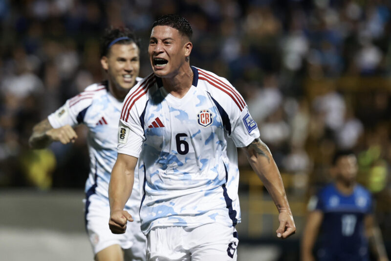 Eliminatorias Concacaf EN VIVO: Resultados y estadísticas Alexis Gamboa, de Costa Rica, celebra un gol en un partido por la clasificación de Concacaf para la Copa Mundial de Fútbol entre Nicaragua y Costa Rica en el estadio Nacional de Fútbol, en Managua (Nicaragua). EFE/ STR Eliminatorias concacaf