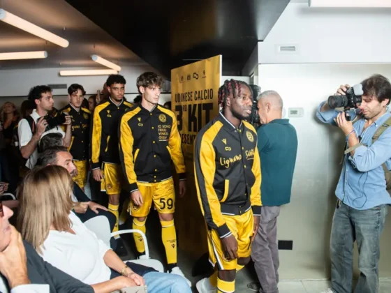 Udinese revoluciona la Fashion Week con fútbol y moda en la pasarela