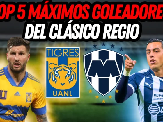 VIDEO TOP 5: Goleadores del Clásico Regio, Rayados vs Tigres Top5 Clásico Regio