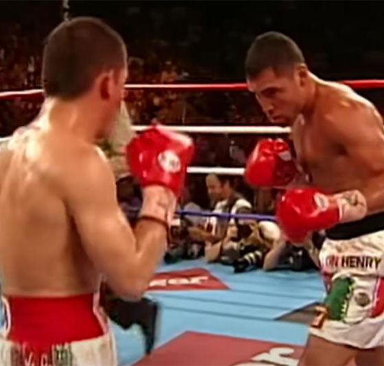 Julio César Chávez y Óscar de la Hoya