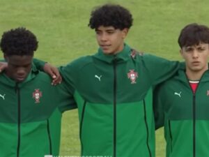 Cristiano Jr., delantero de la selección portuguesa