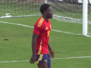 Ebrima Tunkara, joven promesa de la cantera del Club Barcelona