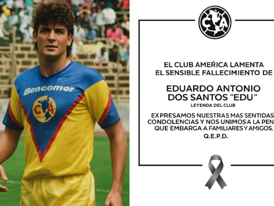 El Club América se despidió de Edú en un comunicado vía Twitter. Foto: Club América