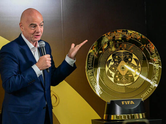 Gianni Infantino, presidente de la FIFA,