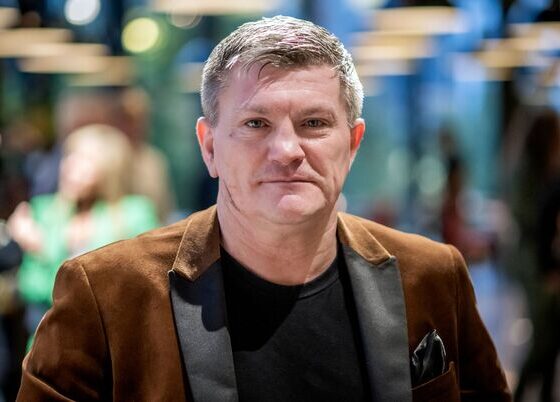 Boxeador Ricky Hatton. Foto de archivo.