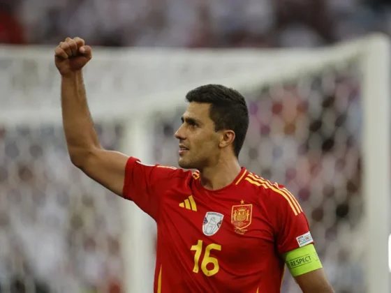 Rodri Hernández, mediocampista del Manchester City