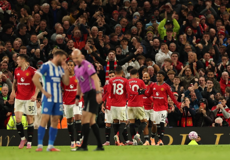 Manchester United encadena tres ganados seguidos con drama en el final Manchester United encadena tres ganados seguidos con drama en el final