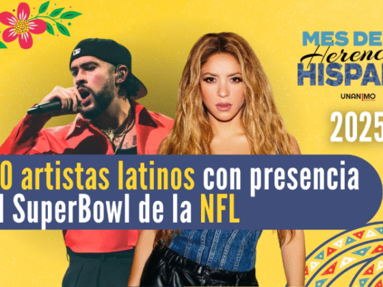 Herencia Hispana: top 5 artistas latinos que participaron en el Super Bowl.
