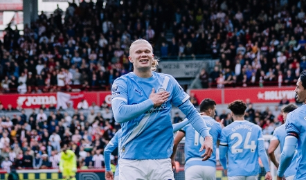 Haaland asegura los 3 puntos para un Manchester City que sufrió