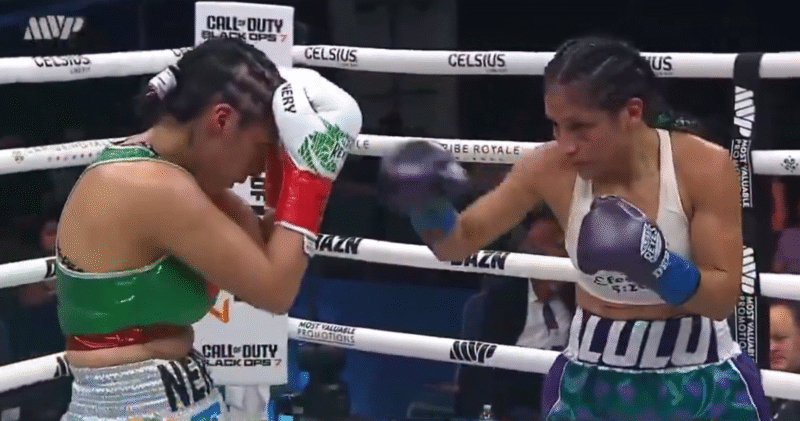 Lourdes Juárez ante Nery Plata. Captura de pantalla.