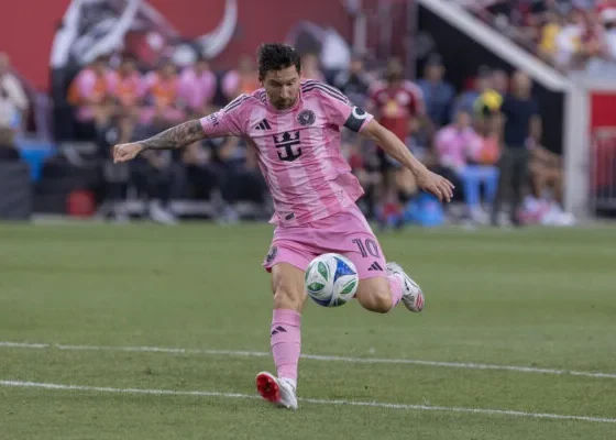 Inter Miami 2 - 0 Nashville SC EN VIVO Lionel Messi, del Inter Miami. EFE/Ángel Colmenares