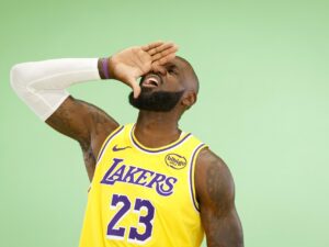 LeBron James, jugador de Los Angeles Lakers de la NBA. EFE/EPA/CAROLINE BREHMAN SHUTTERSTOCK OUT