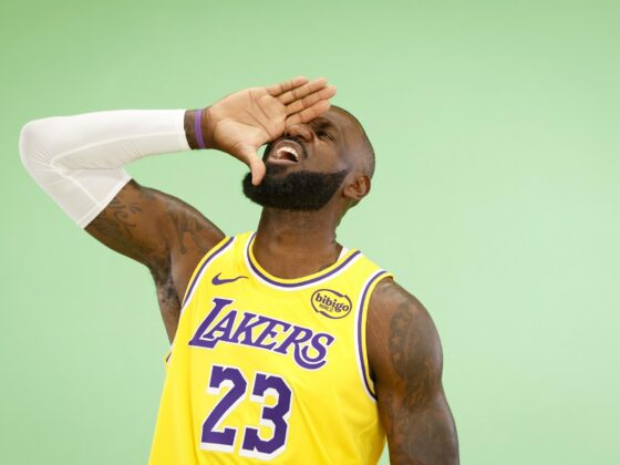 LeBron James, jugador de Los Angeles Lakers de la NBA. EFE/EPA/CAROLINE BREHMAN SHUTTERSTOCK OUT