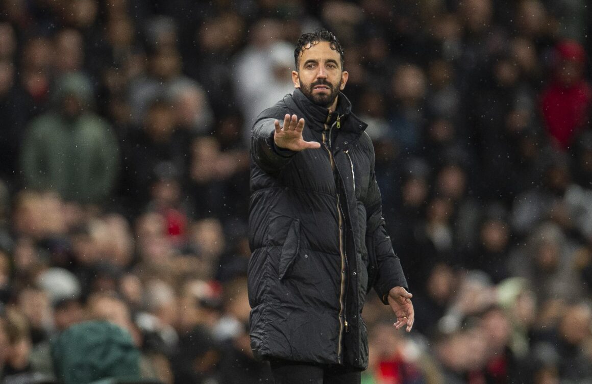 El portugués Ruben Amorim, entrenador del Manchester United. EFE/EPA/PETER POWELL SOLO USO EDITORIAL