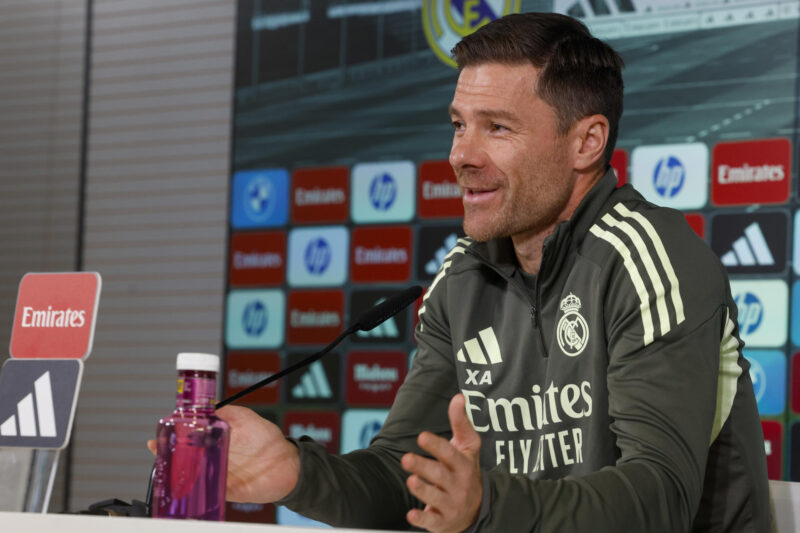 Xabi Alonso, técnico del Real Madrid