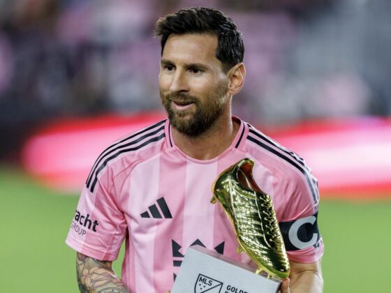 Lionel Messi ganó la Bota de Oro 2025 en la MLS, al anotar 29 goles en 31 partidos con el Inter Miami. EFE/EPA/CRISTOBAL HERRERA-ULASHKEVICH