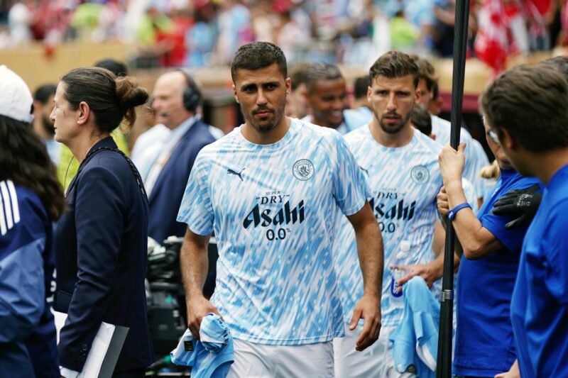 El futbolista del Manchester City Rodri Hernández. EFE/EPA/WILL OLIVER/Archivo