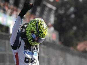 VIDEO Lando Norris y los ganadores en la historia del GP de México El británico Lando Norris de McLaren, celebra al ganar el Gran Premio de México de la Fórmula Uno este domingo, en el Autódromo Hermanos Rodríguez en Ciudad de México (México). EFE/ Isaac Esquivel