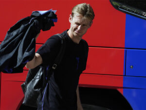 El centrocampista Frenkie de Jongen foto de archivo de Paco Paredes. EFE