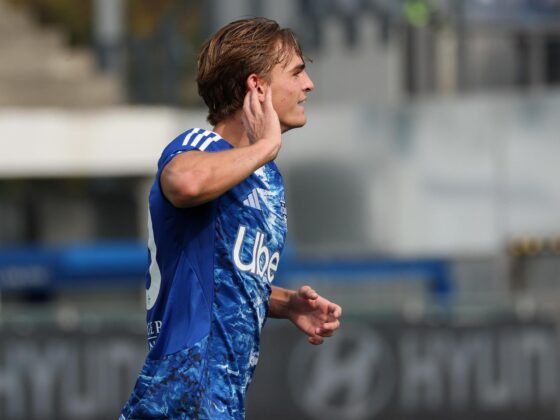 Nico Paz, durante el duelo ante el Juventus. EFE/EPA/Roberto Bregani