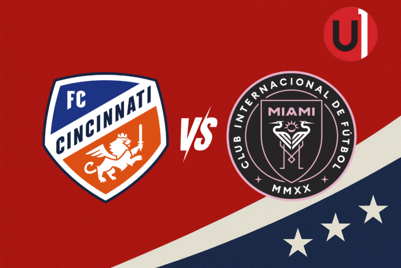 MLS: Cincinnati vs. Inter MIami. Unanimo Deportes.