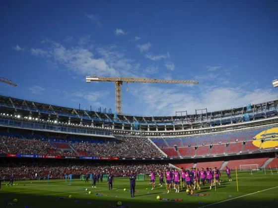El Camp Nou del Barcelona por fin reabrió sus puertas