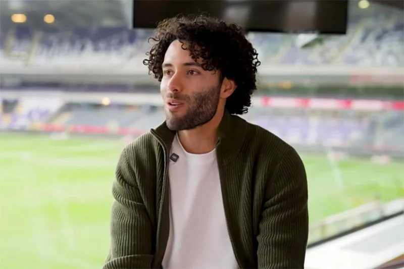 César “Chino” Huerta, extremo izquierdo del club belga Anderlecht