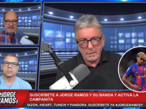 Jorge Ramos y su Banda analizan la polémica entre el Barcelona y España por Lamine Yamal. Captura de pantalla.