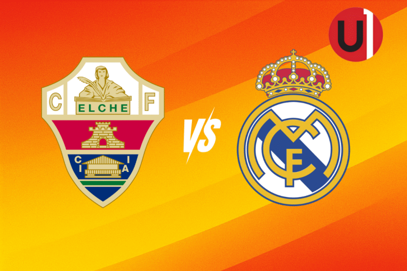 LaLiga: Elche vs. Real Madrid. Unanimo Deportes.