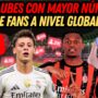 VIDEO: Top 5 de clubes con mayor número de fans a nivel global