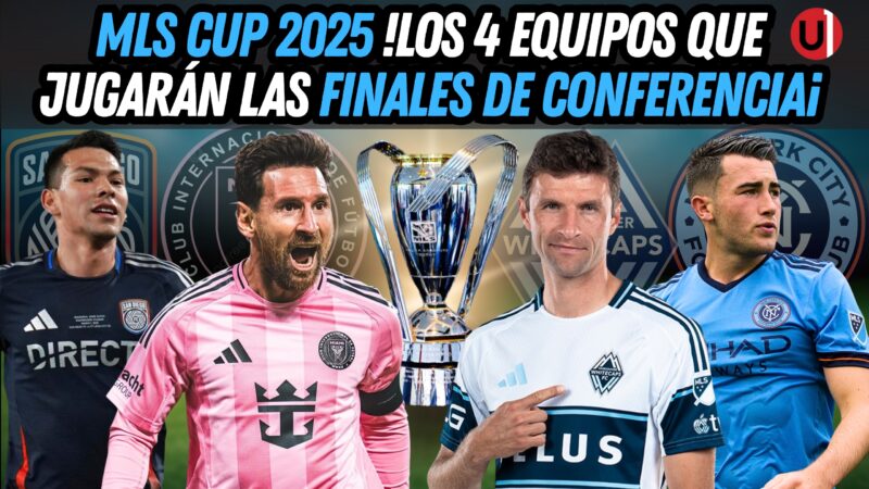 VIDEO: MLS Cup 2025 ¡Los 4 equipos que jugarán finales de conferencia! VIDEO: MLS Cup 2025 ¡Los 4 equipos que jugarán finales de conferencia!