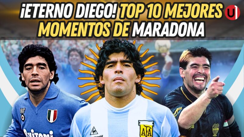 VIDEO: ¡Eterno Diego! Top 10 mejores momentos de Maradona VIDEO: ¡Eterno Diego! Top 10 mejores momentos de Maradona