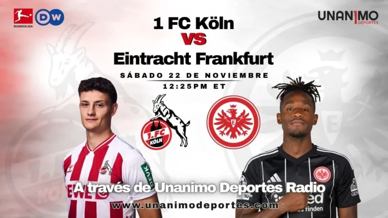 Colonia vs Eintracht Frankfurt