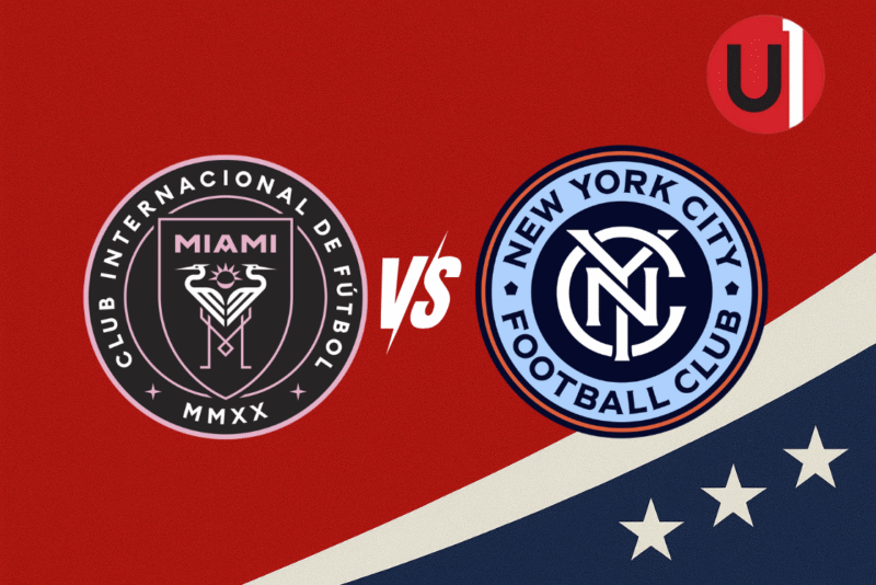 MLS: Inter Miami vs. New York City. Unanimo Deportes.
