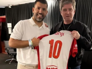 Kun Agüero y Noel Gallagher, una amistad "citizen"