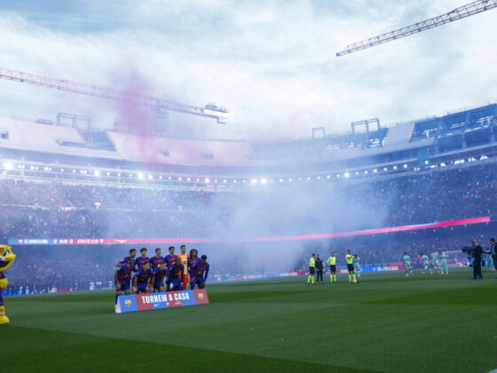 El Camp Nou de Barcelona