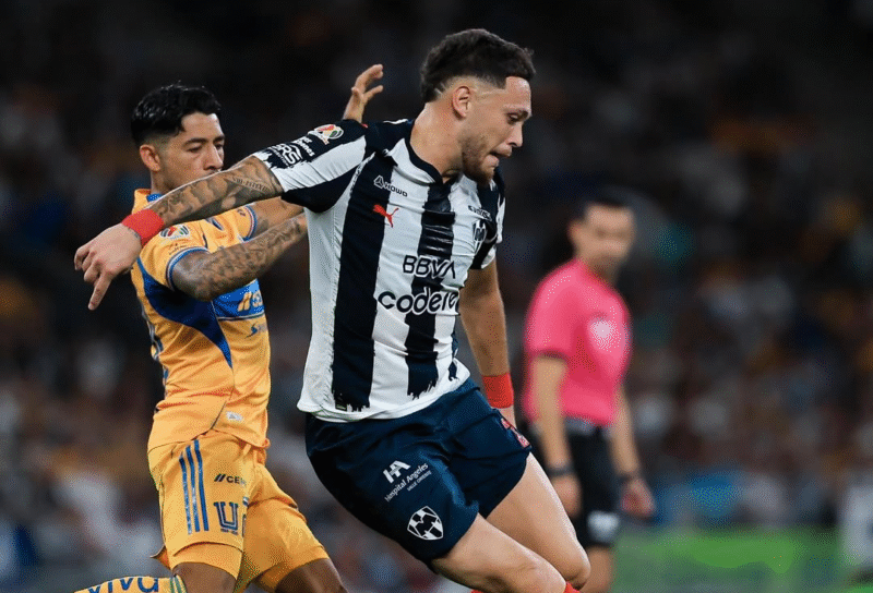 Rayados vs. Tigres en la Liga MX. / X: @Rayados