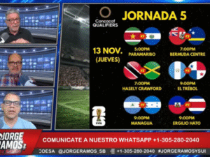 Jorge Ramos y su Banda analizan el cierre de las Eliminatorias Concacaf. Captura de pantalla.