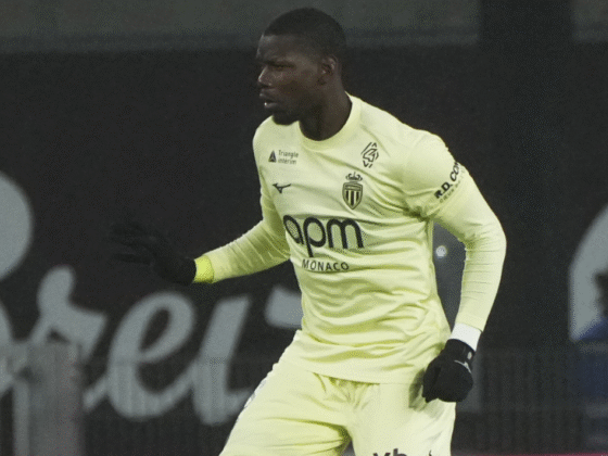 Paul Pogba en su primer partido oficial con el Mónaco. / Instagram: @asmonaco