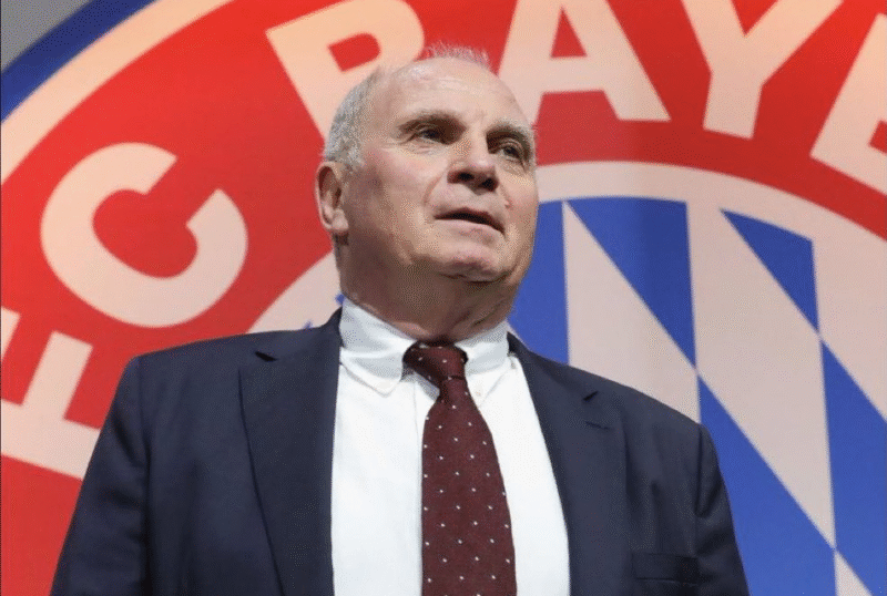 Uli Hoeness, presidente del Bayern Múnich. Foto de archivo. Barcelona