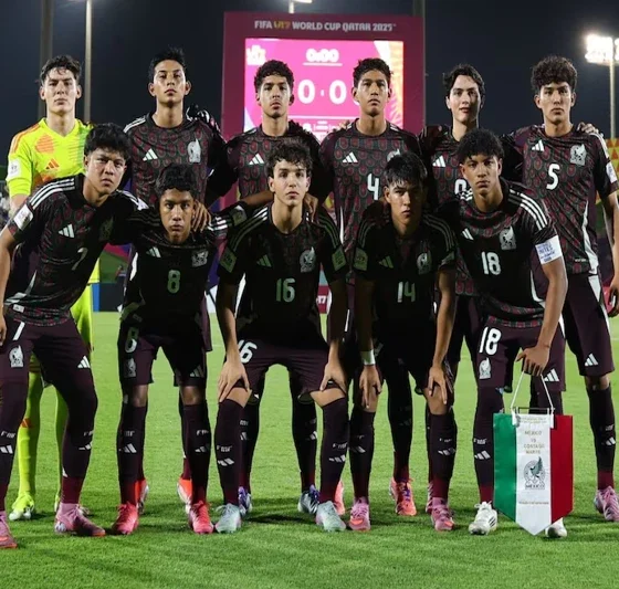 Once titular de México ante Costa de Marfil en el Mundial Sub-17. Foto: Infobae