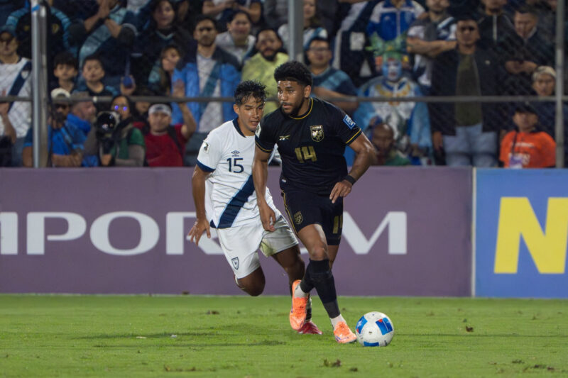 Guatemala vs. Panamá en las Eliminatorias de la Concacaf. / X: @fepafut