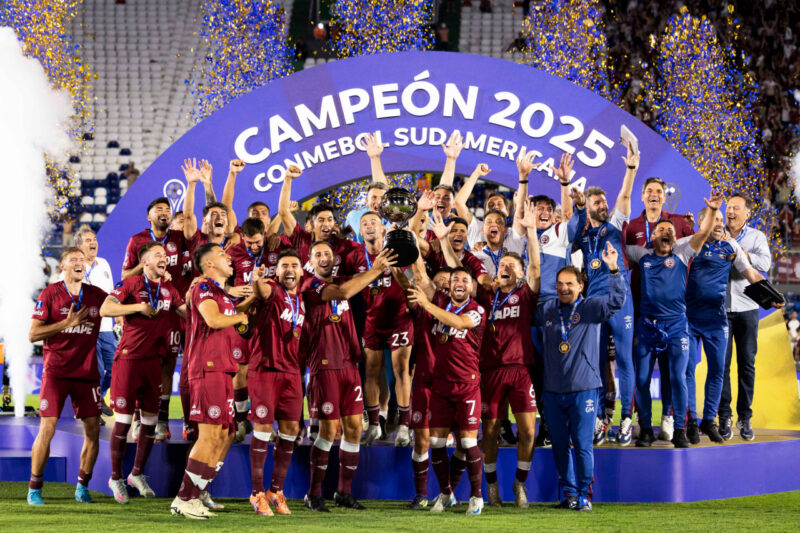 Lanús campeón de la Copa Sudamericana 2025. / X: @CONMEBOL