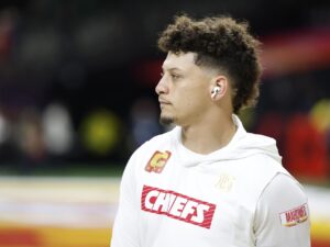 Patrick Mahomes, mariscal de campo de los Chiefs. EFE/EPA/ERIK S. LESSER
