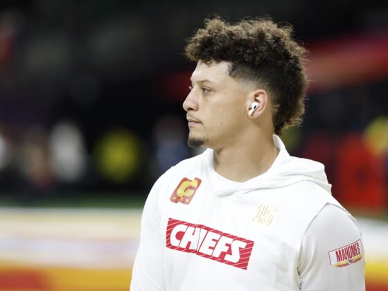 Patrick Mahomes, mariscal de campo de los Chiefs. EFE/EPA/ERIK S. LESSER
